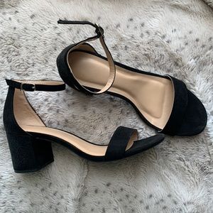 short black heels